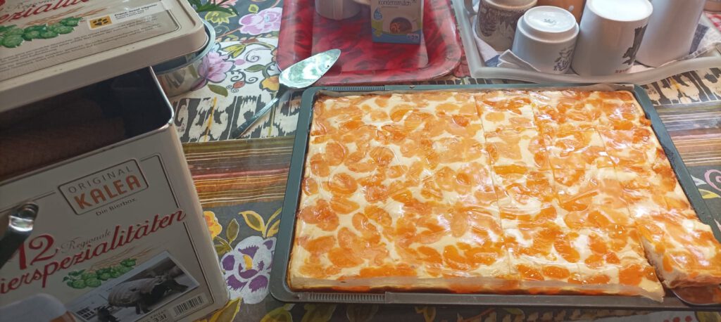 es gab auch lecker Kuchen