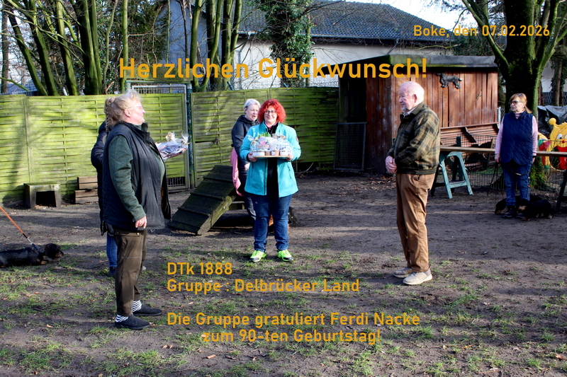 Herzlichen Glückwunsch!